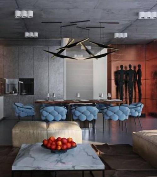 Брутальный интерьер. Особенности стиля брутализм в интерьере