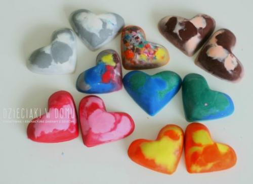 Поделки для девочек. С СЕРДЕЧКАМИ.