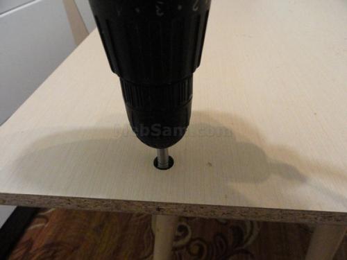 Как правильно собирать мебель стяжка эксцентриковая. Установка мебельного эксцентрика своими руками