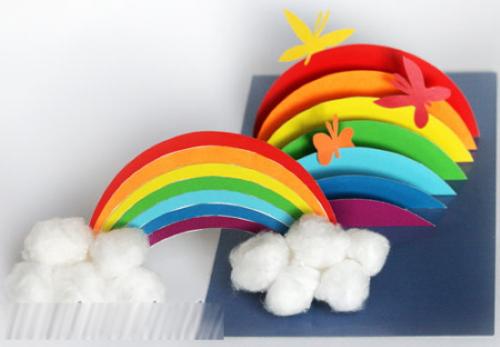 Поделки своими руками для детей из бумаги и картона