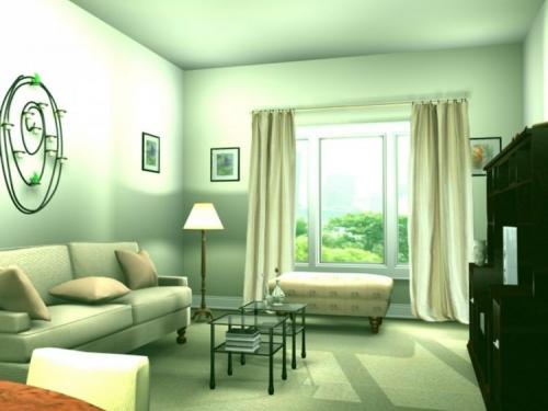 Зал студия с кухней 20 кв м в монолитном доме. Гостиная в доме и квартире