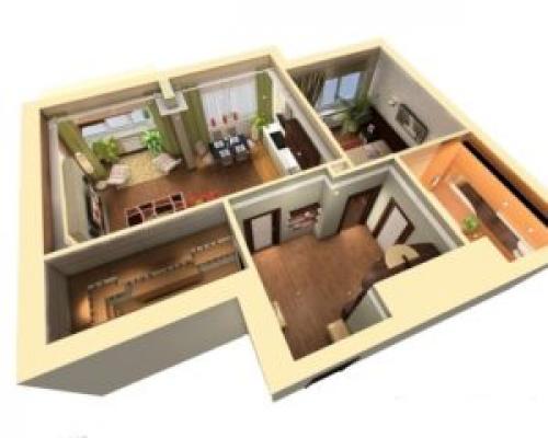 Перепланировка хрущевки 2 комнаты вагончиком. Преимущества и недостатки перепланировки