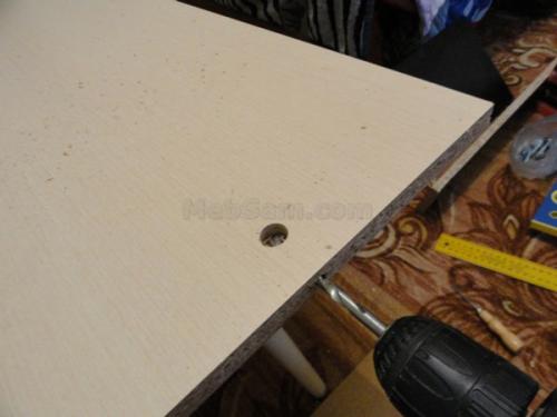 Как правильно собирать мебель стяжка эксцентриковая. Установка мебельного эксцентрика своими руками