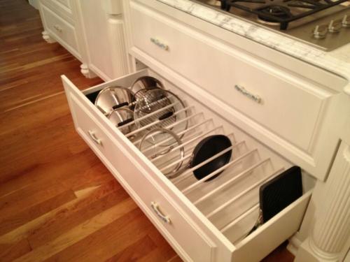 Как сделать держатель для крышек своими руками. Хранение крышек кастрюль на кухне: держатель крышек своими руками