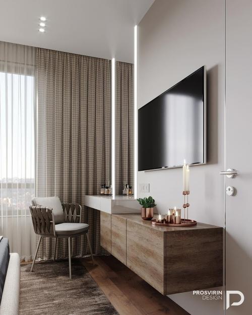 Спальня с гардеробной. Шикарный дизайн🔥🔥🔥 06