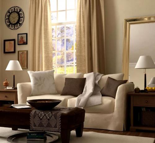 Бежевый и зеленый цвет в интерьере. Бежевый цвет в интерьере: фото интересных решений