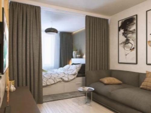 Ремонты 1 комнатной квартиры. Советы по выбору дизайна однокомнатной квартиры 02