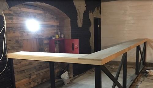 Как сделать барную стойку в домашних условиях. Самостоятельное создание барной стойки в стиле лофт