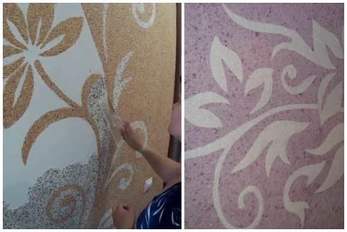 Рисунок в квартире на стене. Современные техники росписи