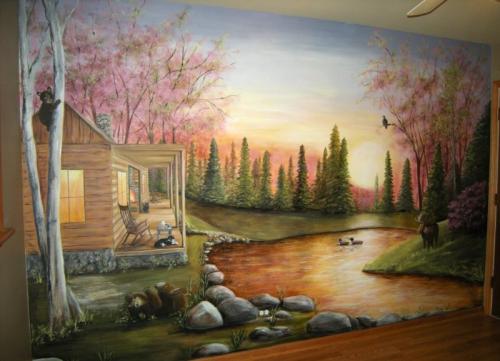 Рисунки на стенах на улице. Особенности художественной росписи стен