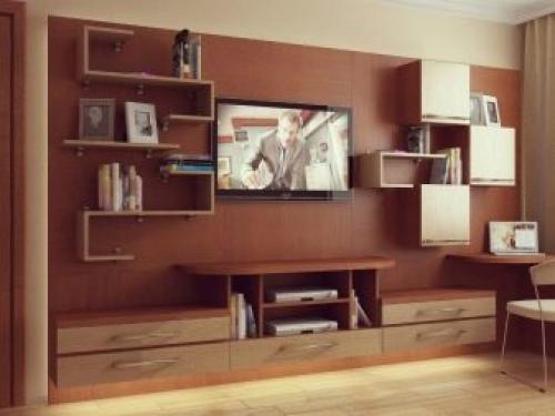 Гостиная с рабочим местом: тонкости зонирования помещения 19