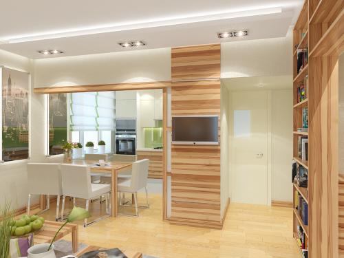 Ремонт в трехкомнатной сталинке. Интерьер в разного типа кухнях