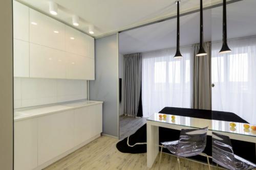 Как сделать комнату из кухни в однокомнатной квартире. Бюджетная «однушка», где вместо кухни – еще одна спальня 05 Как сделать комнату из кухни в однокомнатной квартире. Бюджетная «однушка», где вместо кухни – еще одна спальня 05