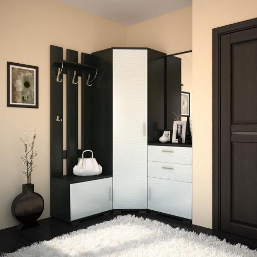 Угловая прихожая своими руками. Угловая прихожая – обзор лучших вариантов оформления прихожей стильным интерьером (85 фото)