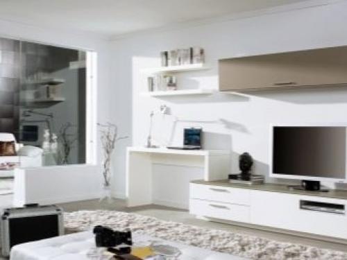 Гостиная с рабочим местом: тонкости зонирования помещения 24