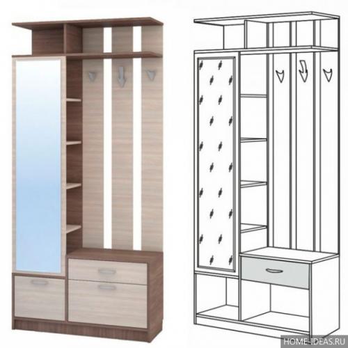 Как из старого шкафа сделать прихожую. Как обновить старый шкаф? 18 Как из старого шкафа сделать прихожую. Как обновить старый шкаф? 18