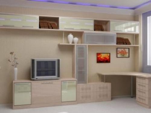 Гостиная с рабочим местом: тонкости зонирования помещения 22