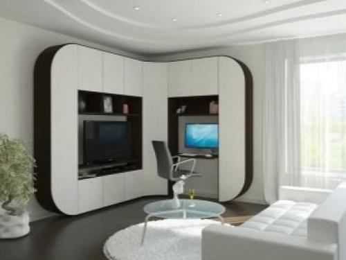 Гостиная с рабочим местом: тонкости зонирования помещения 28