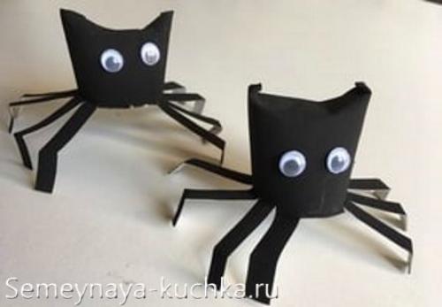 Технические поделки для детей своими руками. ПАУКИ.