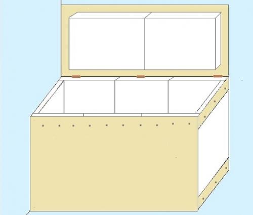 Ящики для хранения овощей. Инструкция по изготовлению термоящика для овощей