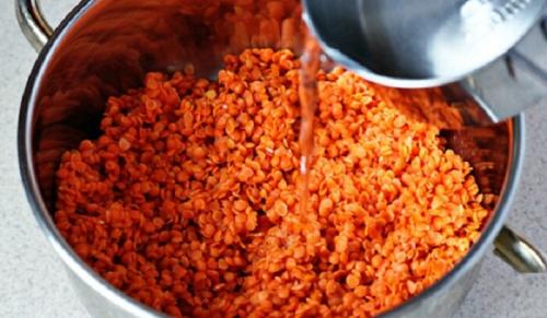 Как приготовить красную чечевицу. Как правильно варить красную чечевицу