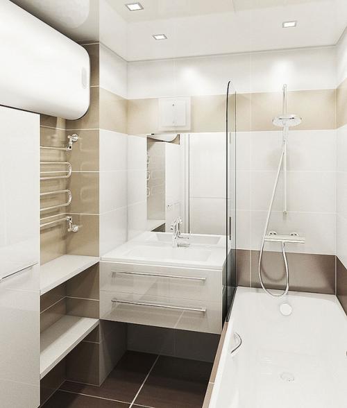 Дизайн двухкомнатной квартиры с объединенной гостиной и кухней 09