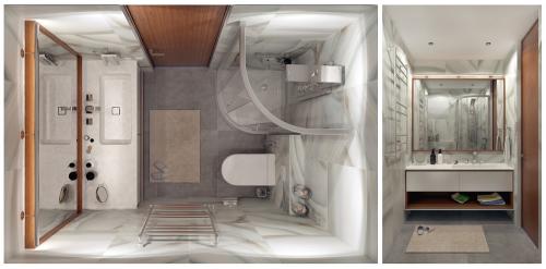 Однокомнатная квартира. Оцените современный дизайн 08