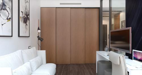 Однокомнатная квартира. Оцените современный дизайн 05