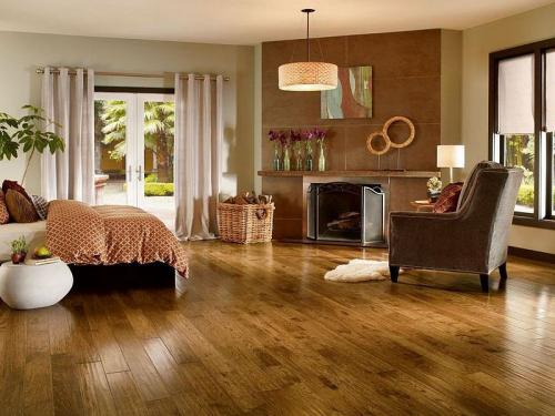 Плитка и Ламинат в один тон. Как подбираются обои под Ламинат?