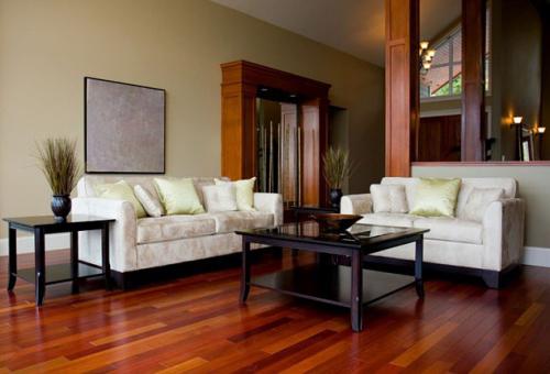 Плитка и Ламинат в один тон. Как подбираются обои под Ламинат?