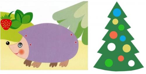 Поделки для детей из бумаги. Аппликации из цветной бумаги для дошкольников