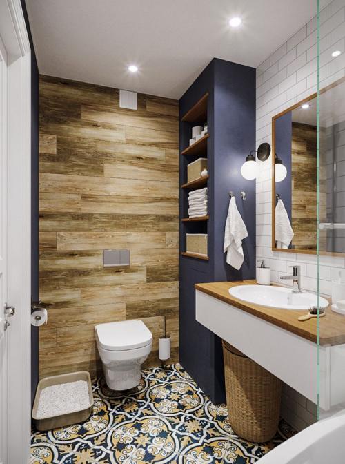 Как Вам такой вариант дизайна ванной комнаты? 01