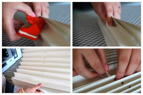 Как сделать шторы своими руками из обоев. Шторы из обоев своими руками 13