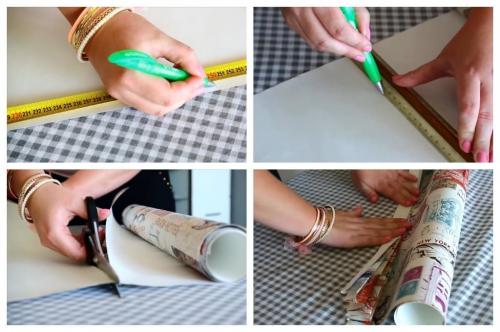 Как сделать шторы своими руками из обоев. Шторы из обоев своими руками 11