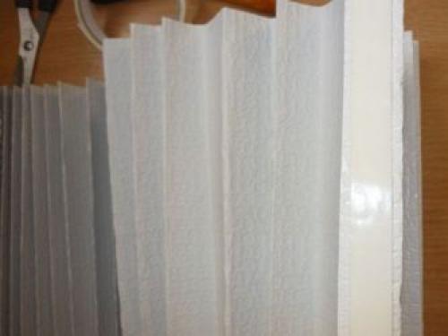 Как сделать шторы своими руками из обоев. Шторы из обоев своими руками