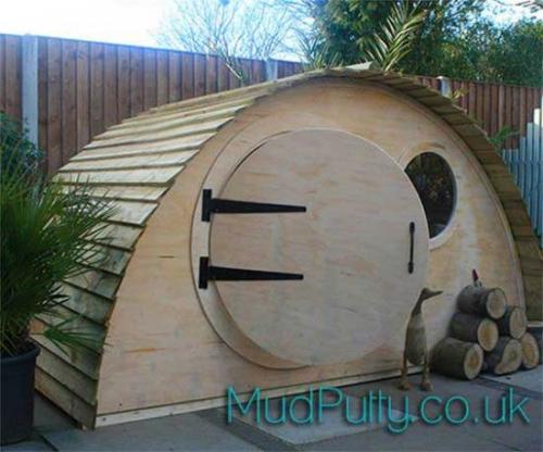 Детский домик хоббита. Впечатляющие домики хоббитов в дизайне вашей дачи