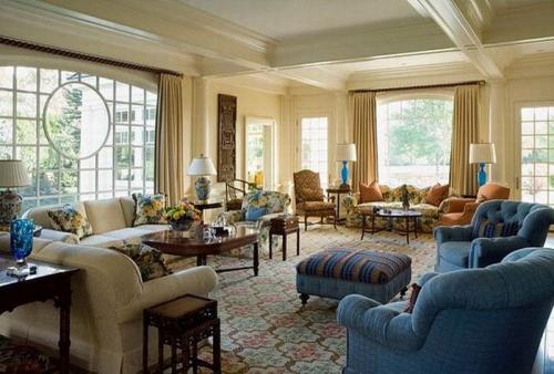 Сочетание голубого и бежевого. БЕЖЕВО-ГОЛУБАЯ ГОСТИНАЯ: АЗЫ ДИЗАЙНА И ДЕКОРИРОВАНИЯ