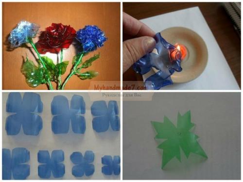 Как сделать цветы из пластиковых бутылок пошагово. Цветок из пластиковой бутылки своими руками: пошагово