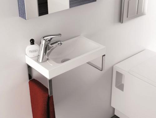 Расстановка мебели в ванной.  Правильный выбор рукомойника