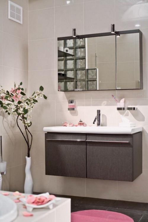 Расстановка мебели в ванной комнате размеро. 7 н.  Ванная комната без туалета