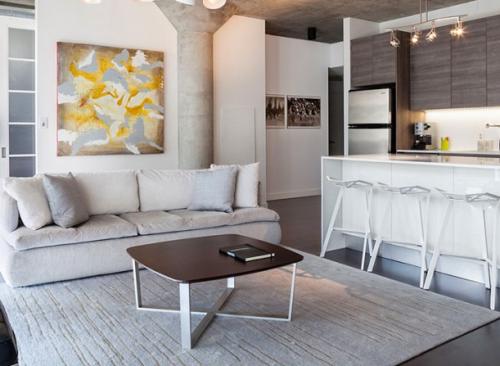 Кухня в нише гостиной 17 кв.м. Выбор стиля