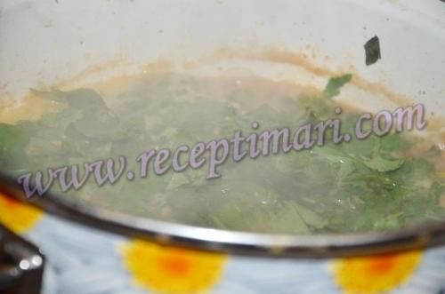 Грузинское рыбное блюдо пихта. 