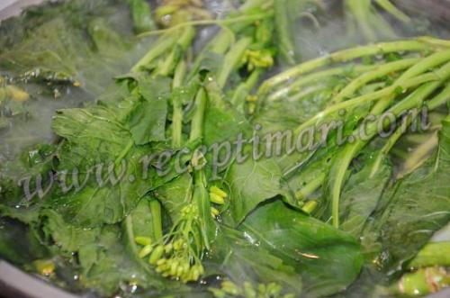 Грузинское рыбное блюдо пихта. 