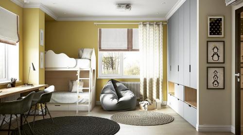 Дизайн спальни в спокойных тонах. Оцените от 1 до 10 05