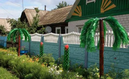 Поделки из пластиковых бутылок для сада и огорода. Поделки из пластиковых бутылок для дачи, сада и огорода: идеи, схемы и мастер-классы