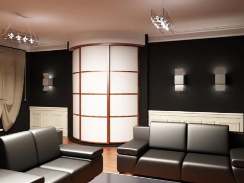 Шкаф купе в гостиную во всю стену. Шкаф в гостиную – дизайн мебели и организация полезного пространства (110 фото)