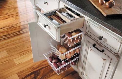 Где хранить овощи на кухне. 25 фото ящиков для овощей на кухне и советы дизайнера