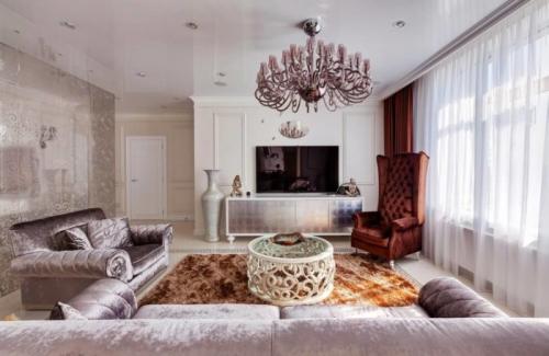 Гостиная без люстры. Люстра в гостиную: лучшие модели 2019 года