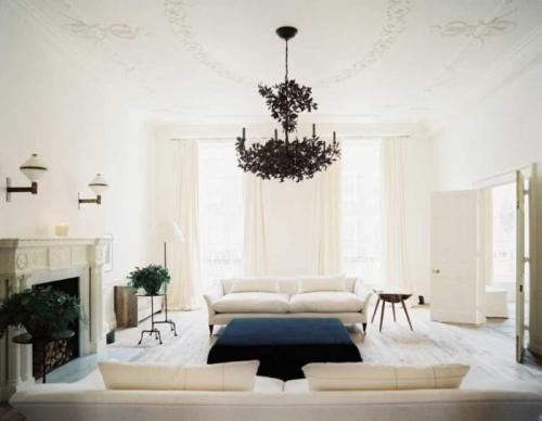 Гостиная без люстры. Люстра в гостиную: лучшие модели 2019 года