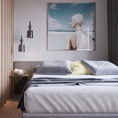 Идея зонирования в однокомнатной квартире 01